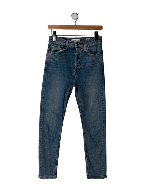 RE/DONE Mid-Rise Straight Leg Jeans