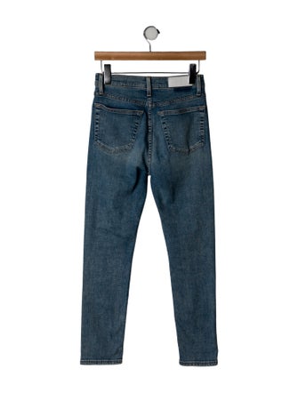RE/DONE Mid-Rise Straight Leg Jeans