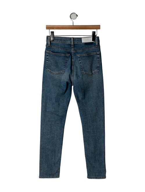 RE/DONE Mid-Rise Straight Leg Jeans