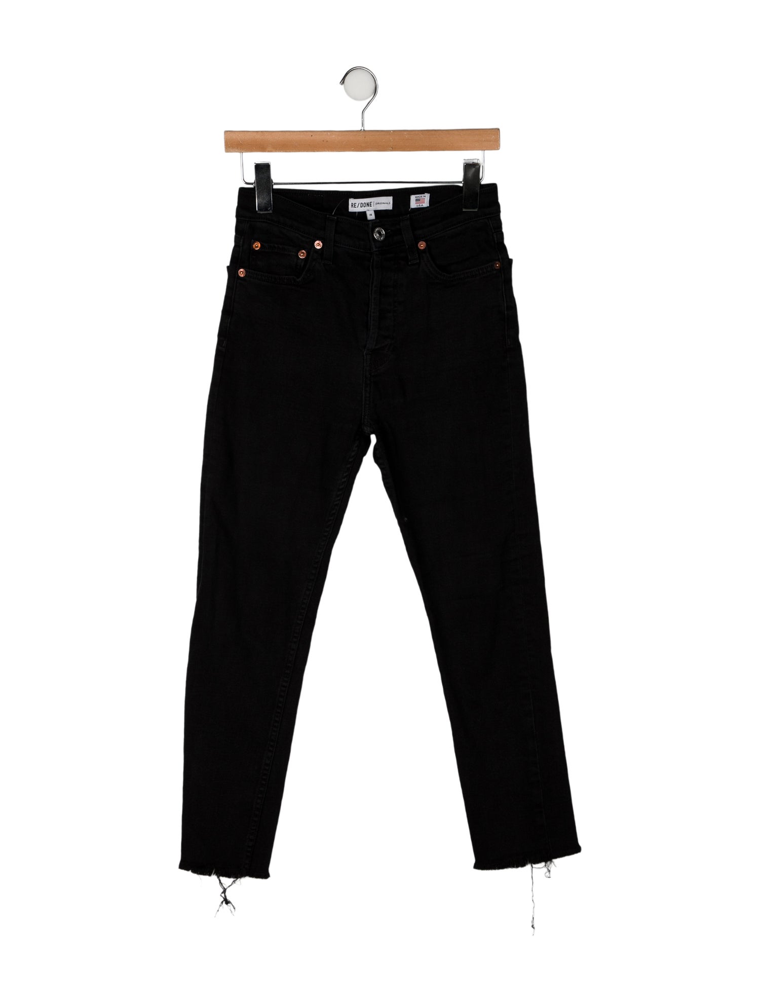 RE/DONE Mid-Rise Skinny Leg Jeans