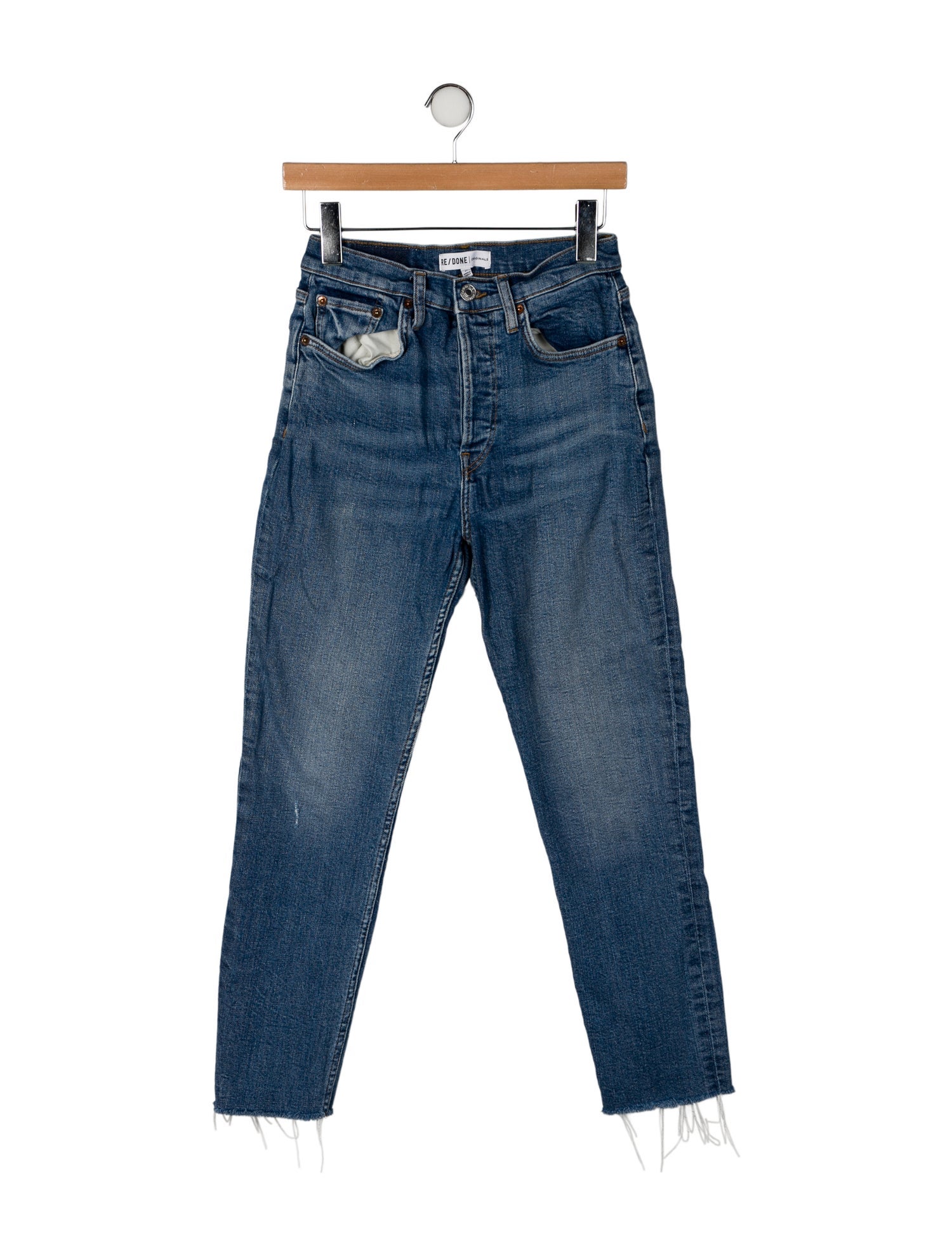RE/DONE Mid-Rise Skinny Leg Jeans