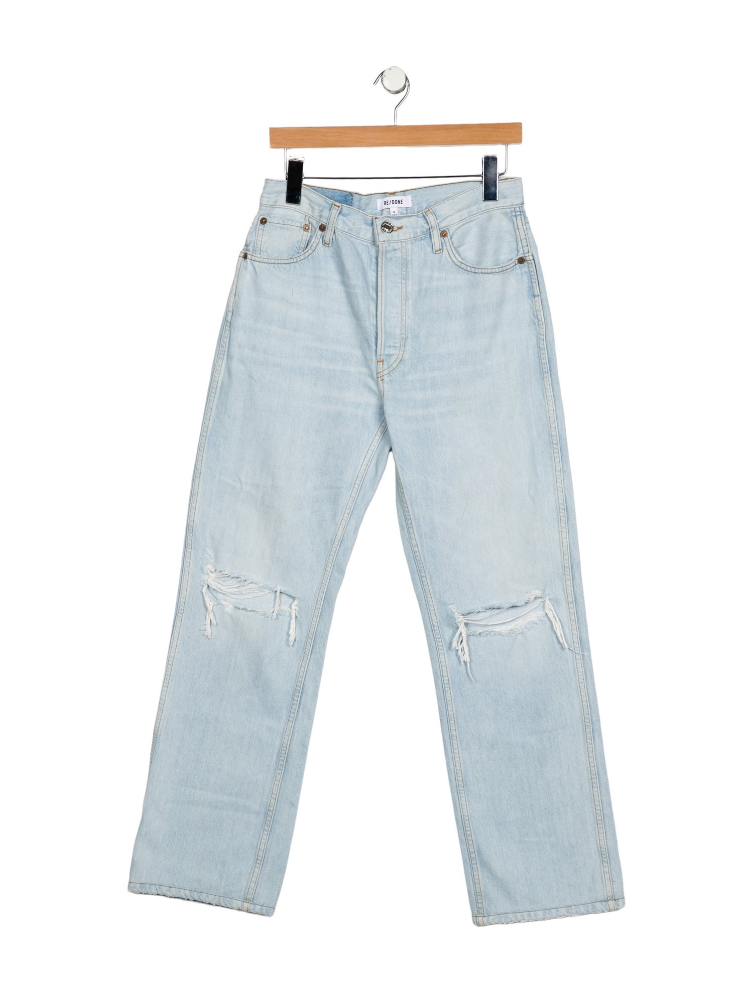 RE/DONE High-Rise Wide Leg Jeans
