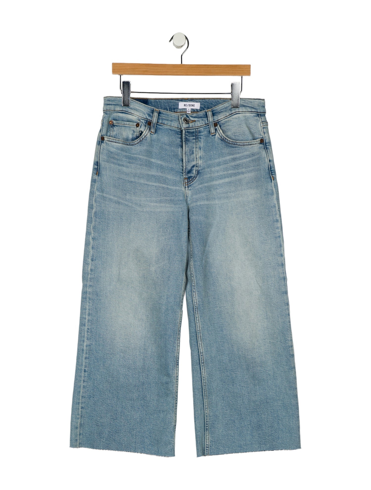 RE/DONE High-Rise Wide Leg Jeans