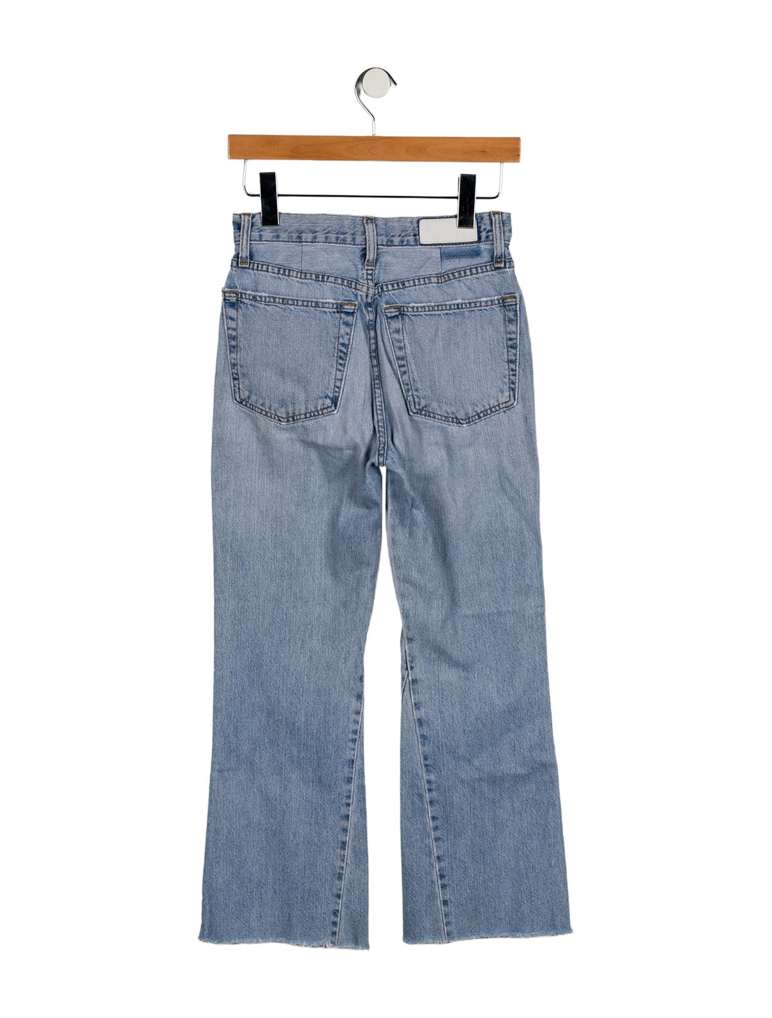 RE/DONE Mid-Rise Wide Leg Jeans