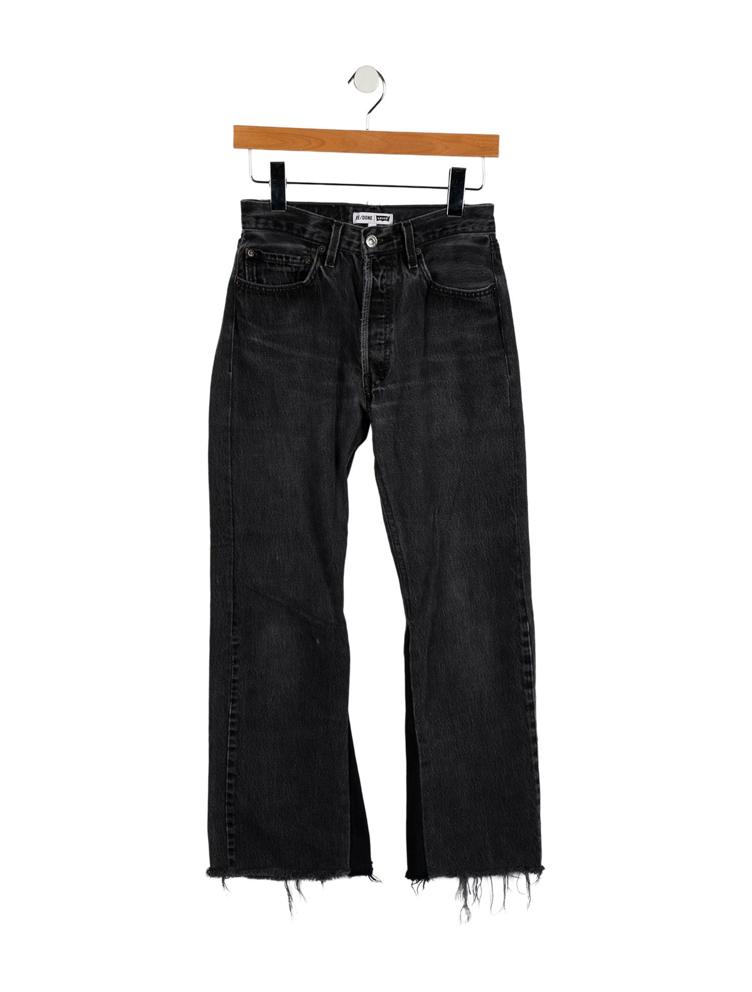 RE/DONE Mid-Rise Wide Leg Jeans