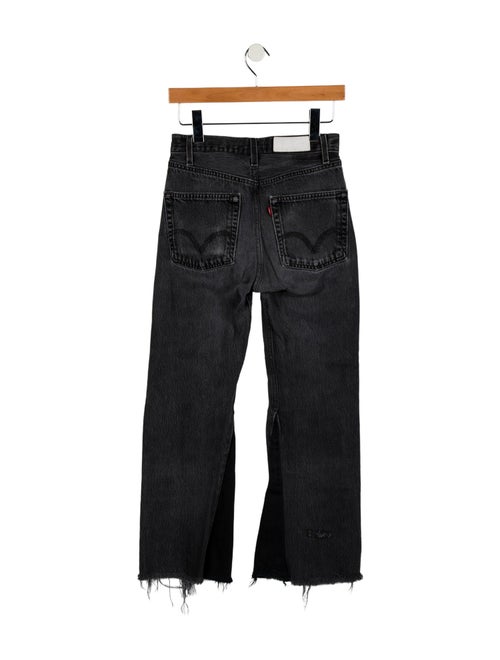 RE/DONE Mid-Rise Wide Leg Jeans