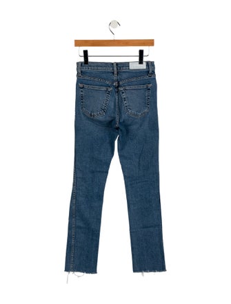 RE/DONE Mid-Rise Straight Leg Jeans