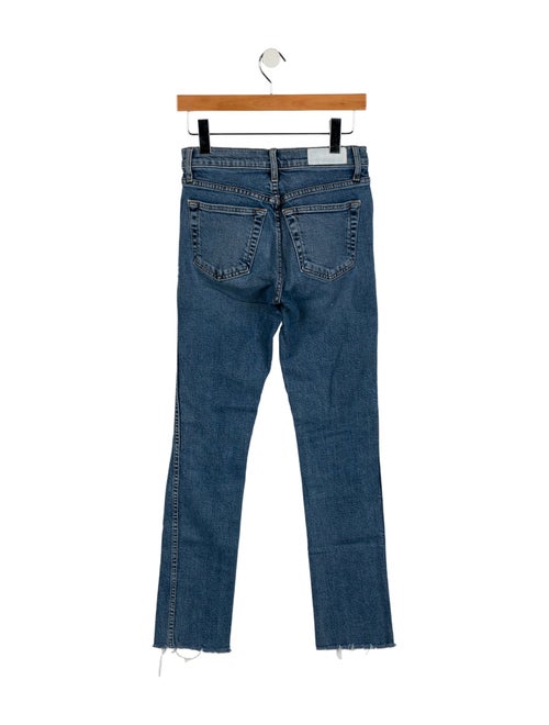 RE/DONE Mid-Rise Straight Leg Jeans
