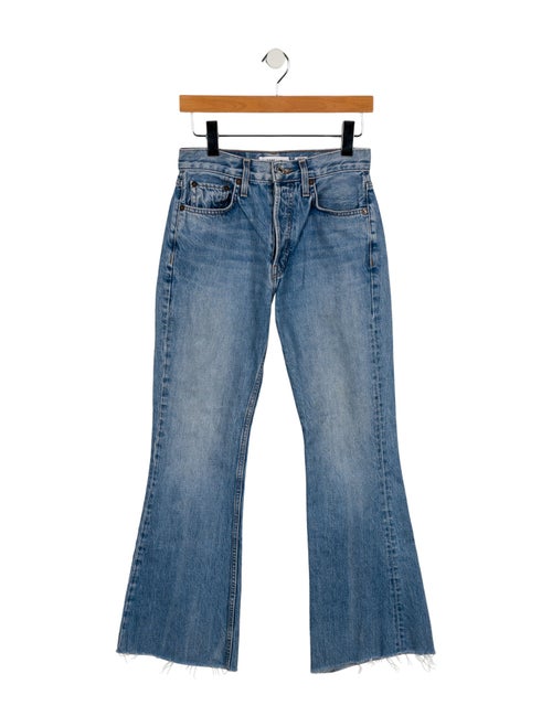 RE/DONE Mid-Rise Wide Leg Jeans
