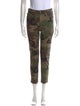 RE/DONE Camouflage Print Skinny Leg Pants
