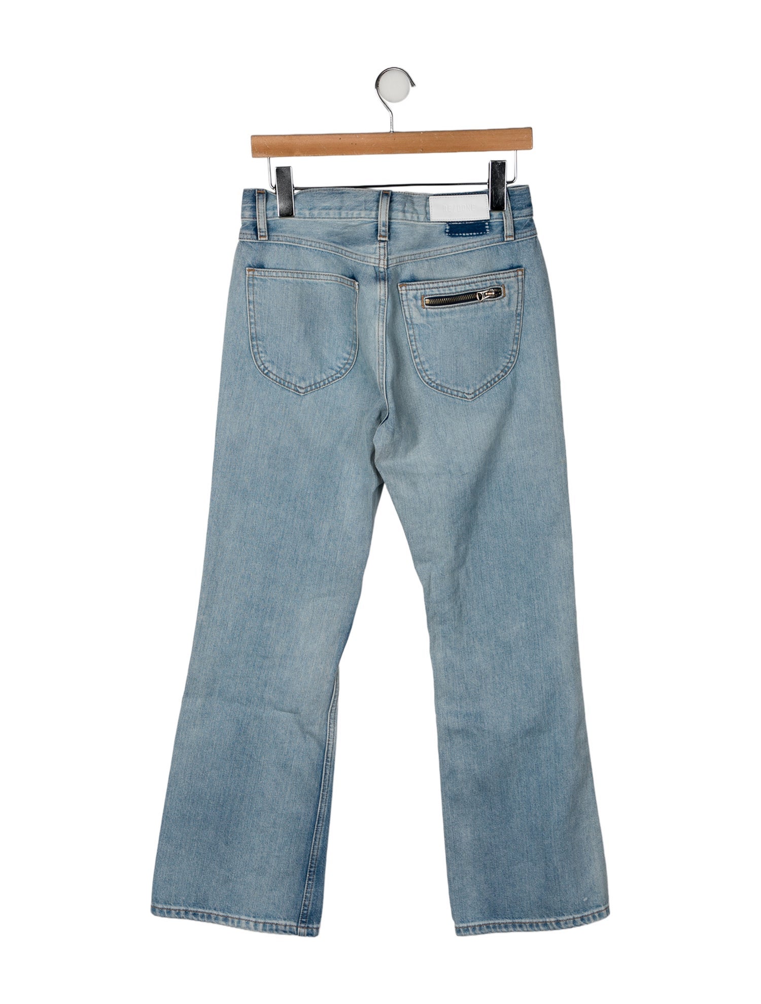 RE/DONE High-Rise Wide Leg Jeans