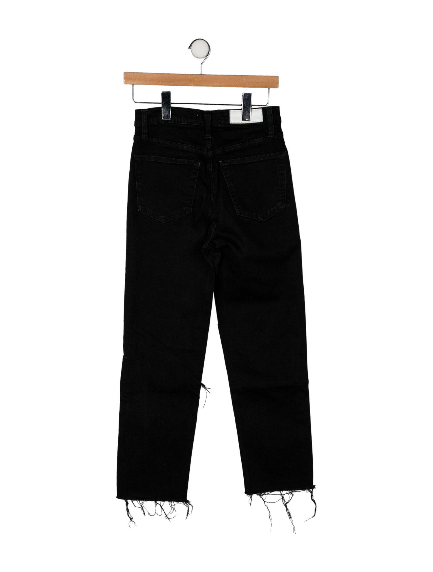 RE/DONE High-Rise Straight Leg Jeans