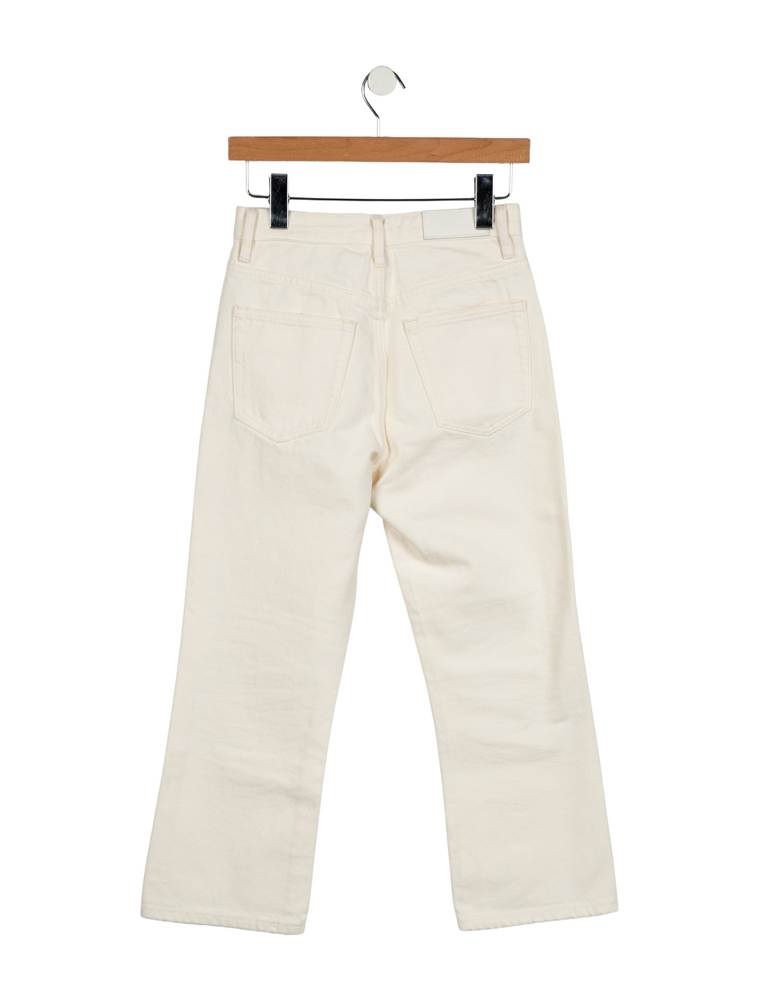 RE/DONE High-Rise Straight Leg Jeans