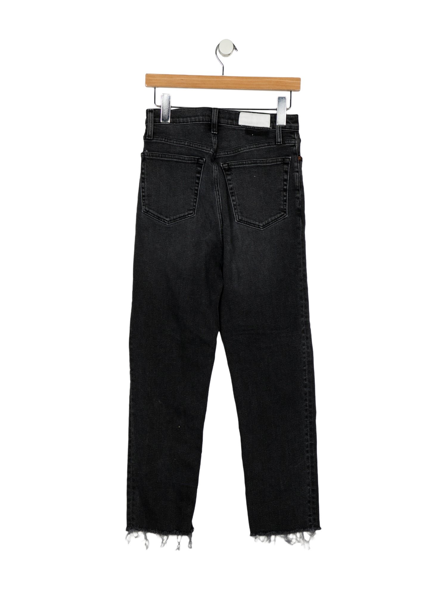 RE/DONE High-Rise Straight Leg Jeans