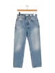 RE/DONE High-Rise Straight Leg Jeans