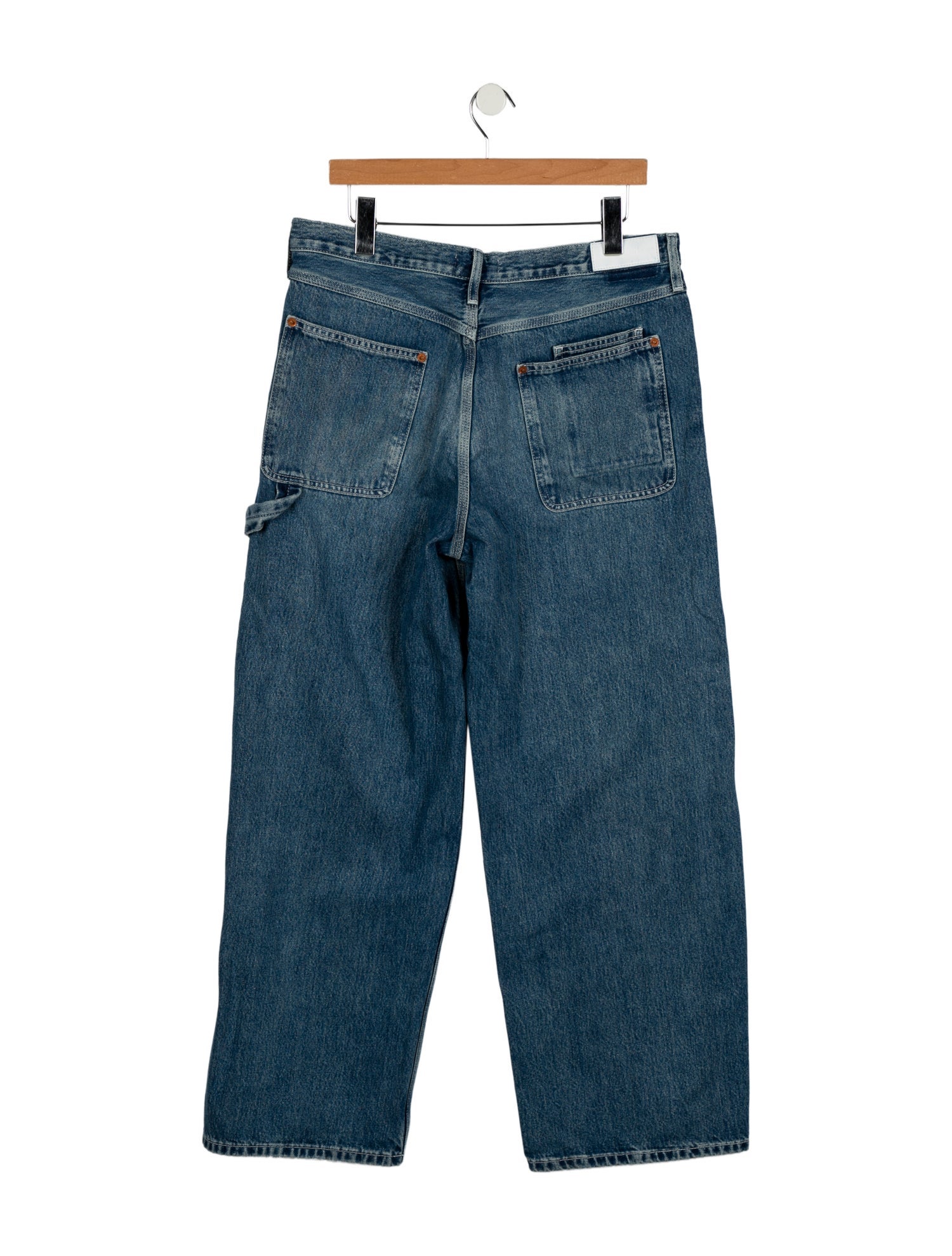 RE/DONE High-Rise Wide Leg Jeans