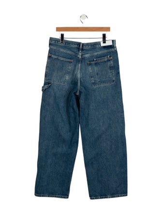 RE/DONE High-Rise Wide Leg Jeans