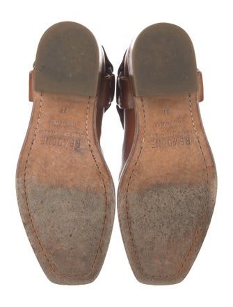 RE/DONE Leather Studded Accents Moto Boots