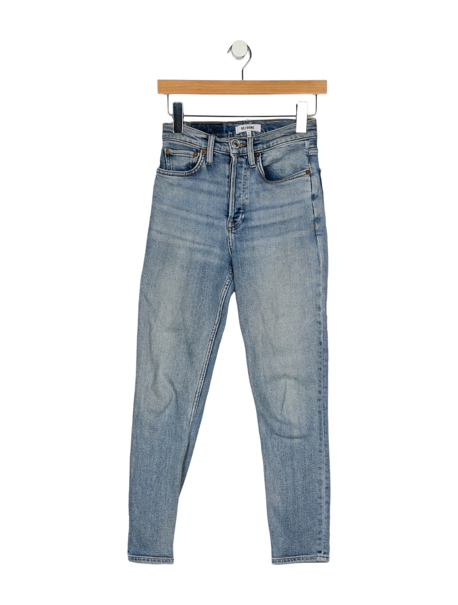 RE/DONE Mid-Rise Skinny Leg Jeans