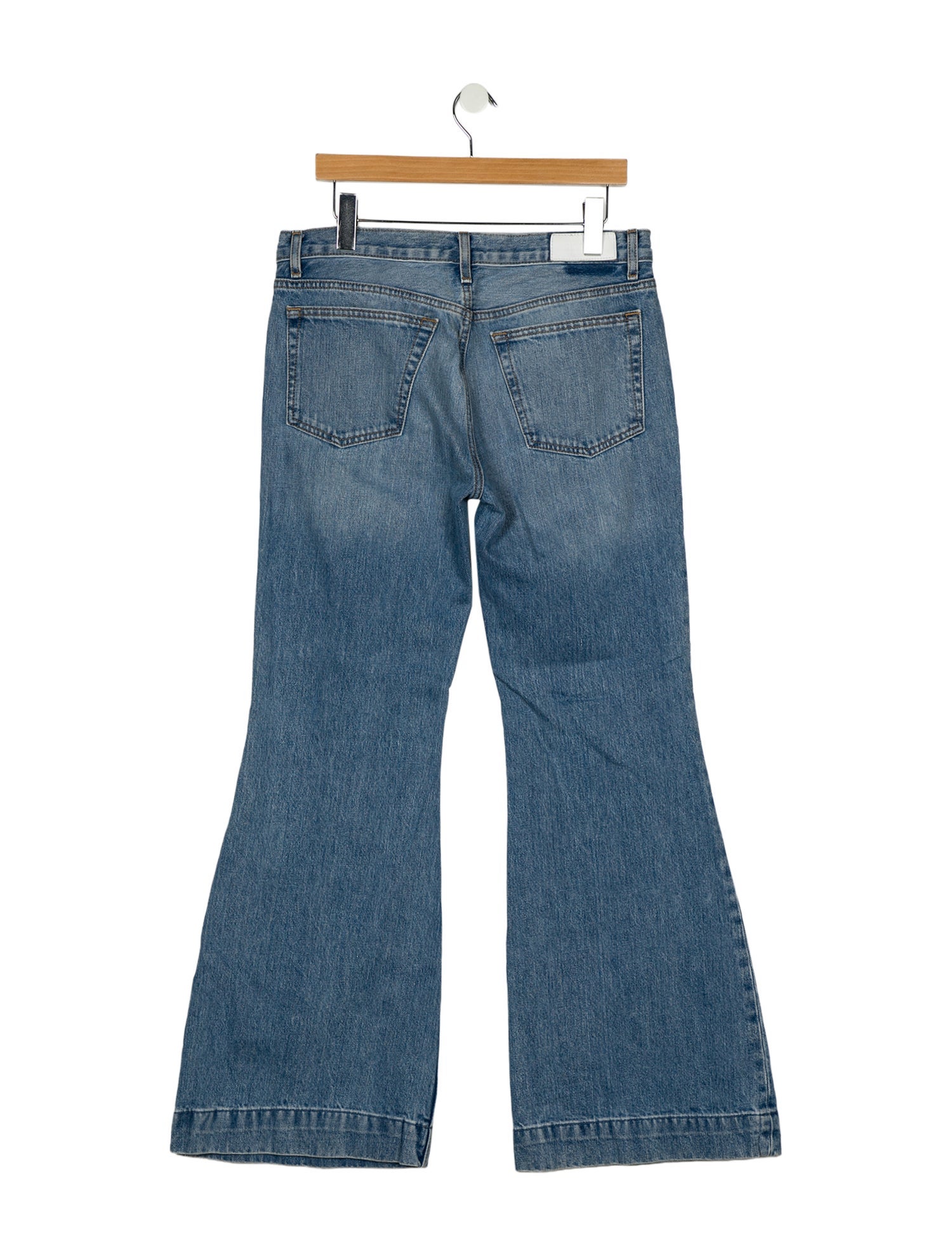 RE/DONE High-Rise Flared Jeans