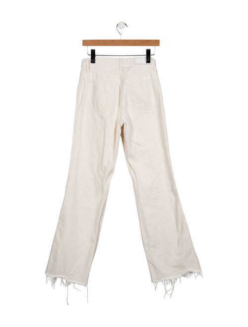 RE/DONE Mid-Rise Wide Leg Jeans