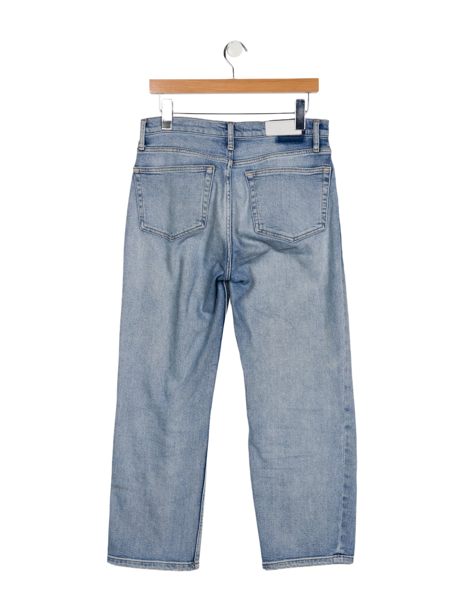 RE/DONE Mid-Rise Straight Leg Jeans