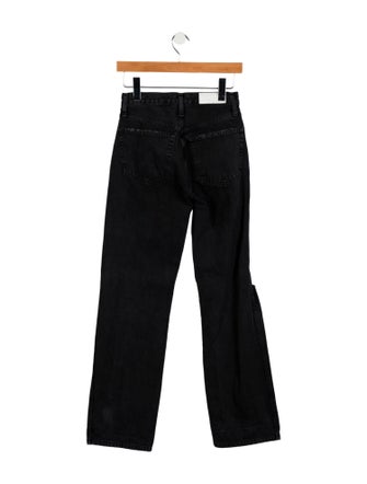 RE/DONE Mid-Rise Straight Leg Jeans