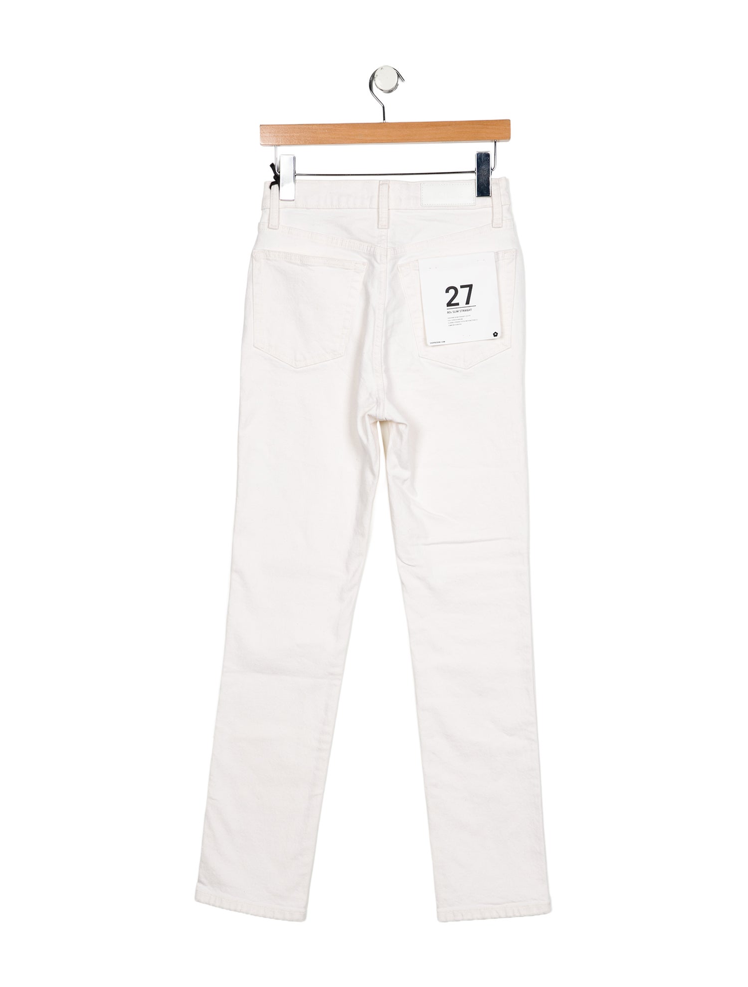 RE/DONE High-Rise Straight Leg Jeans w/ Tags