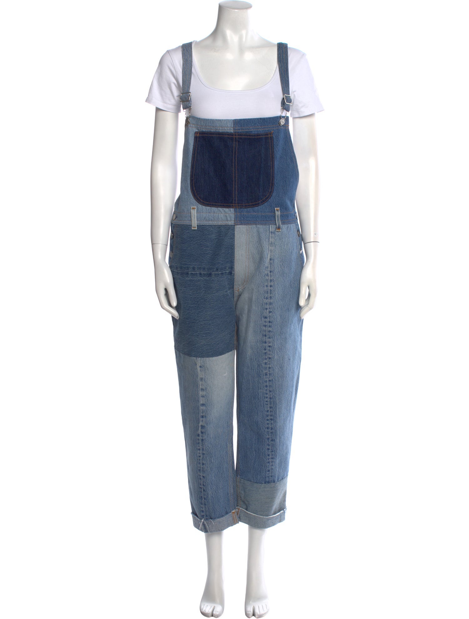 RE/DONE Square Neckline Jumpsuit