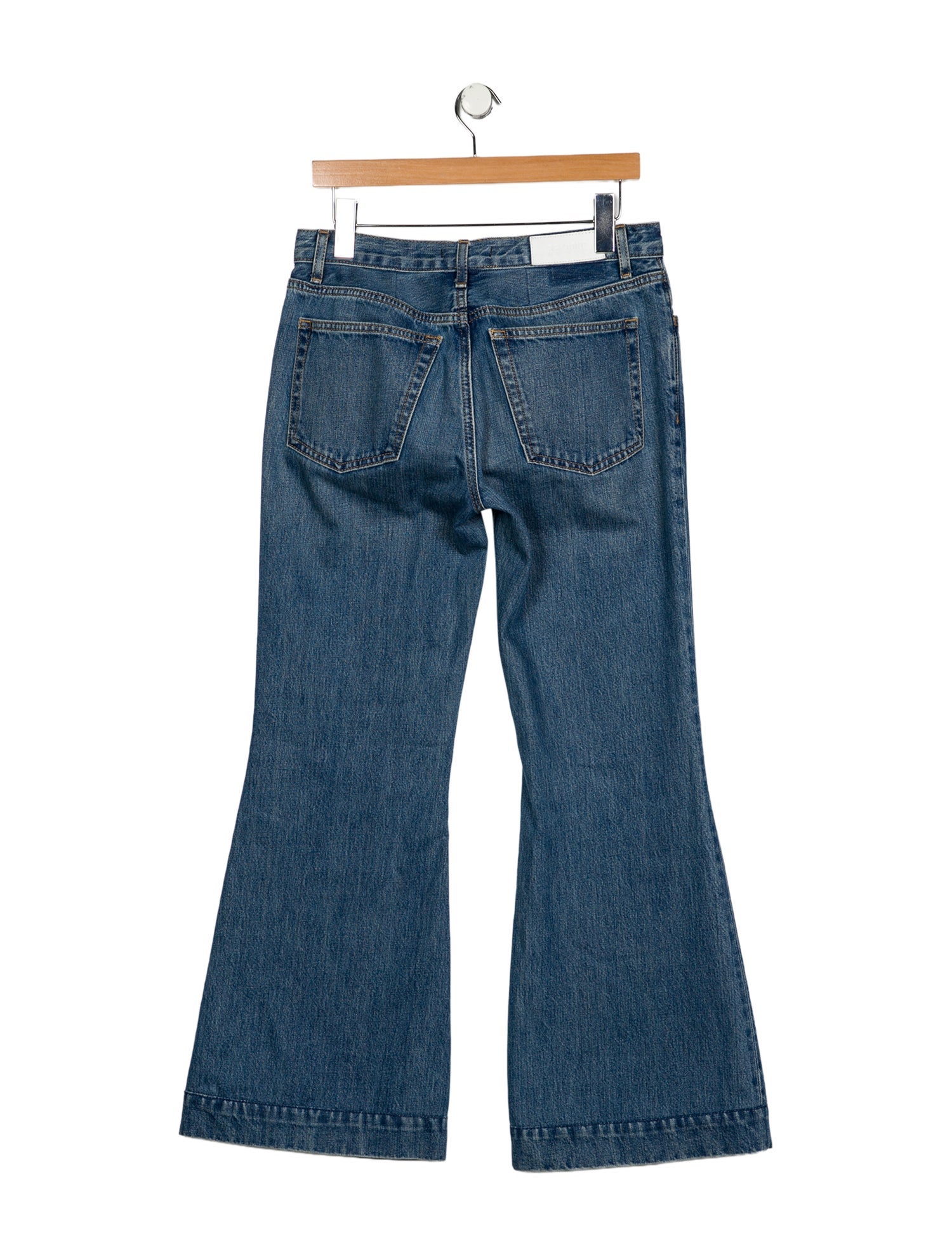 RE/DONE Mid-Rise Wide Leg Jeans