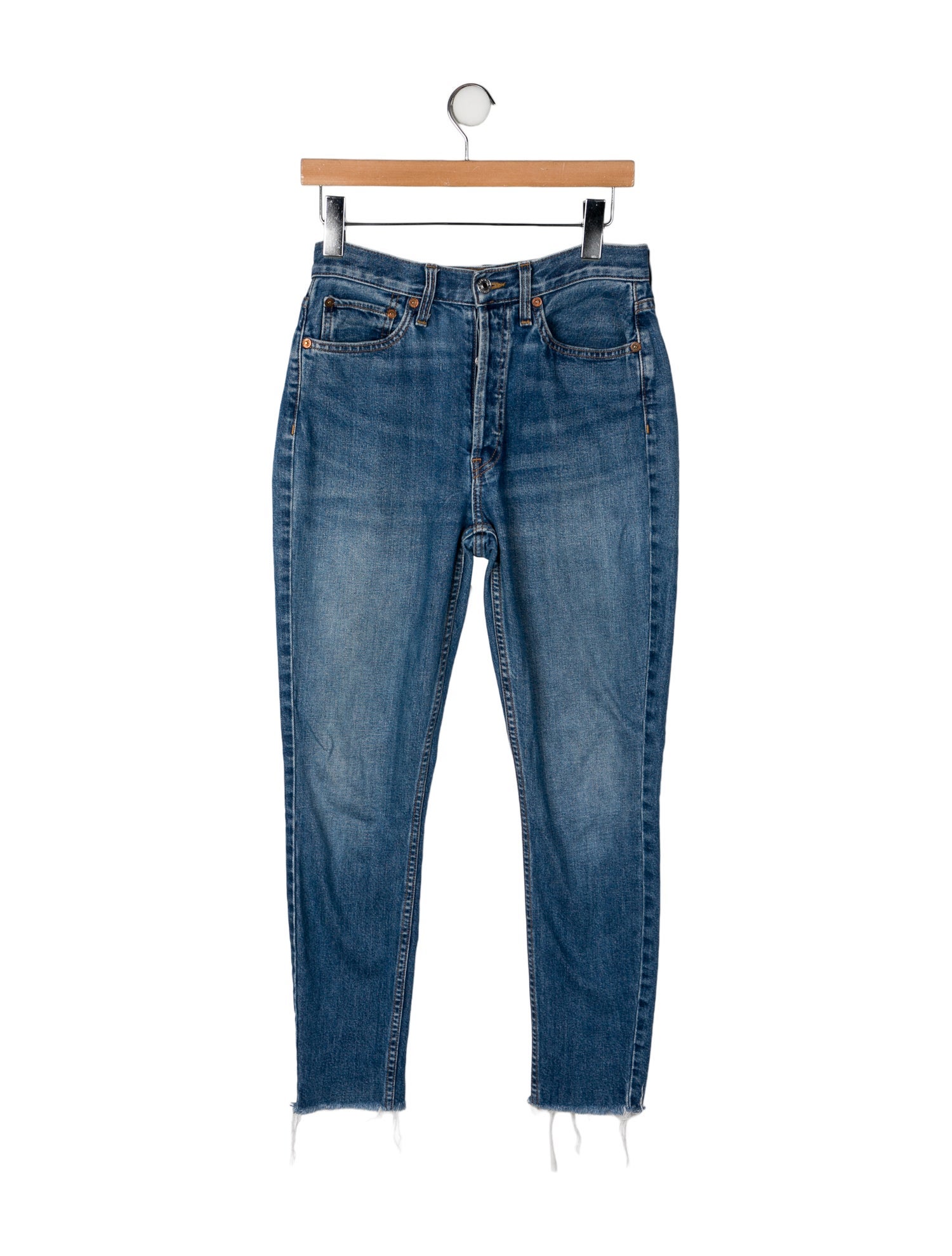 RE/DONE High-Rise Skinny Leg Jeans