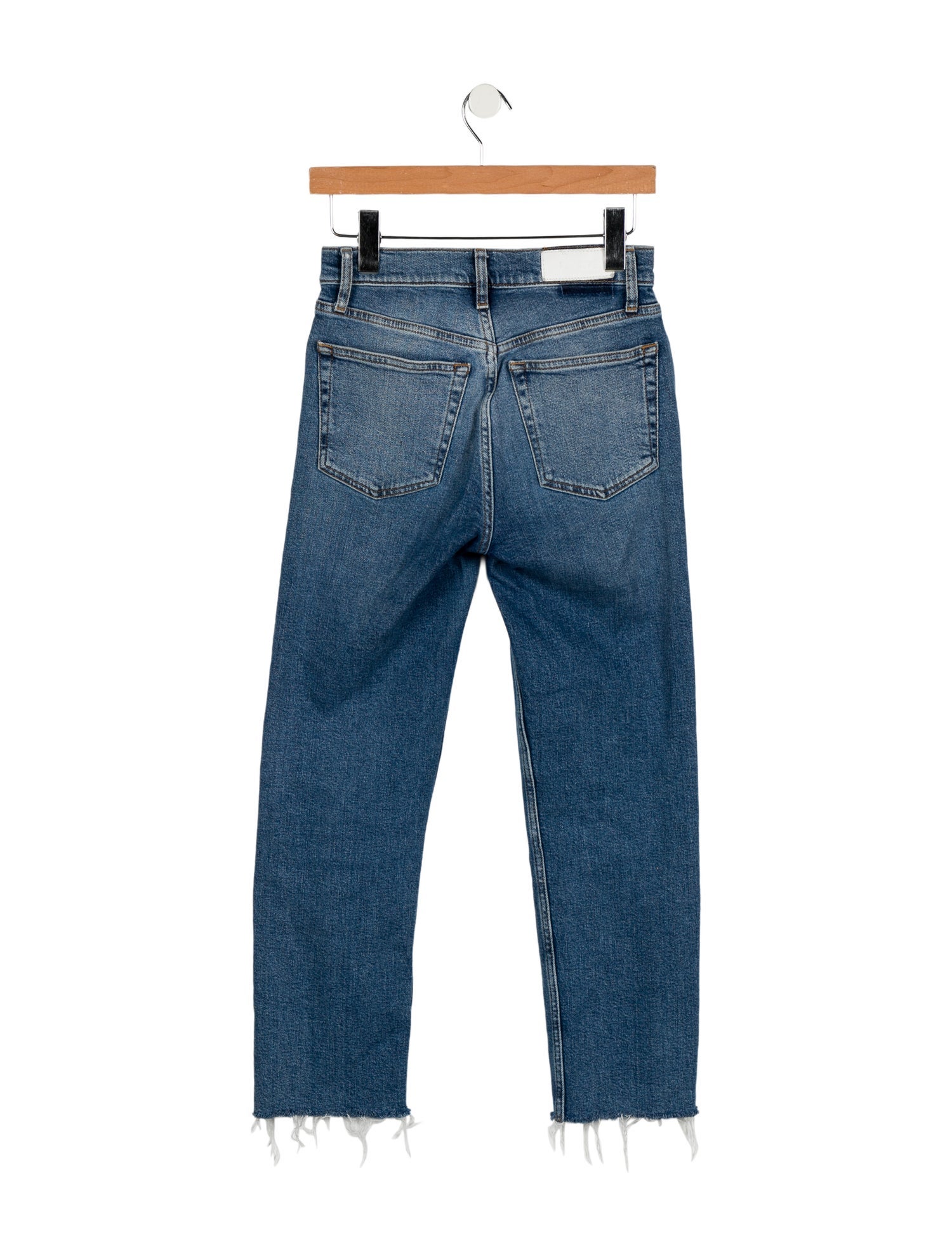 RE/DONE Mid-Rise Straight Leg Jeans