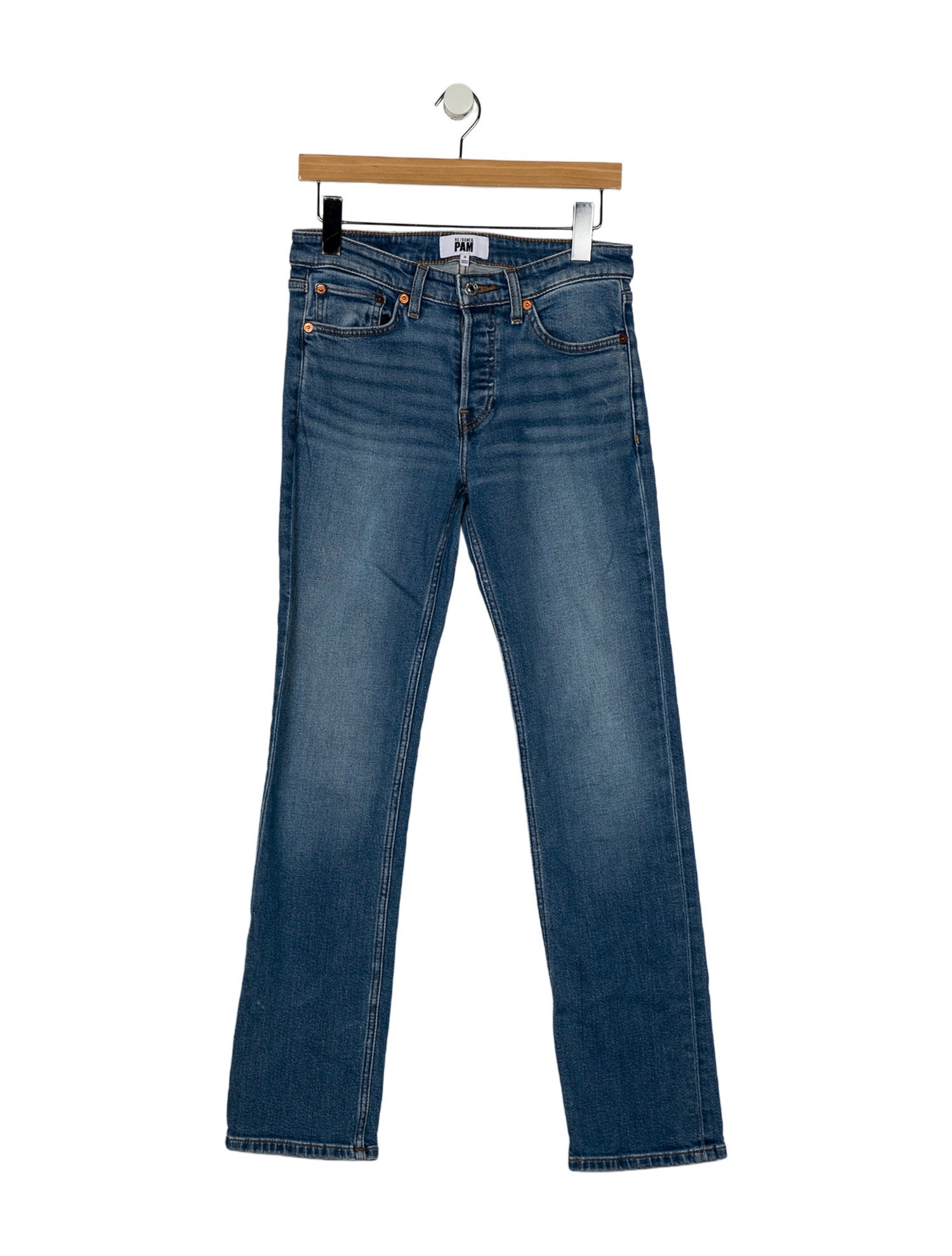 RE/DONE Mid-Rise Skinny Leg Jeans