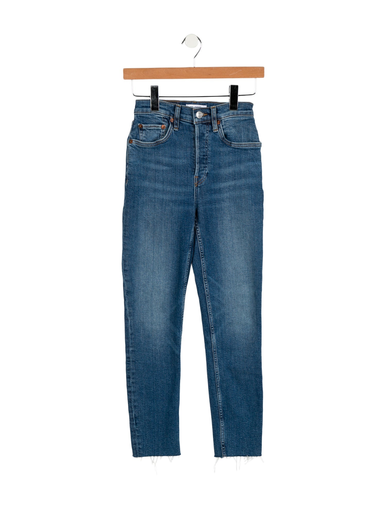 RE/DONE Mid-Rise Skinny Leg Jeans