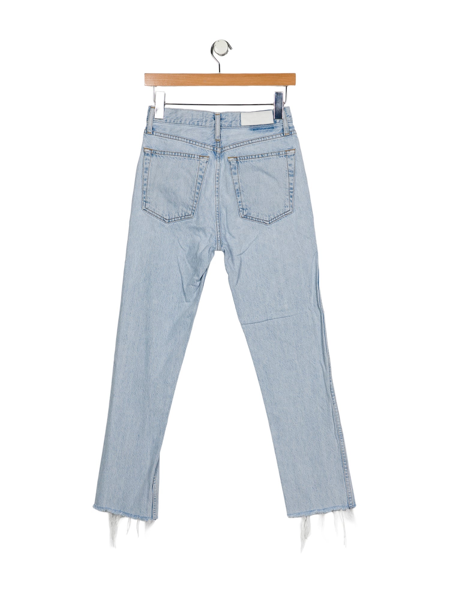 RE/DONE Mid-Rise Straight Leg Jeans