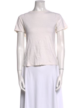 RE/DONE Bateau Neckline Short Sleeve T-Shirt