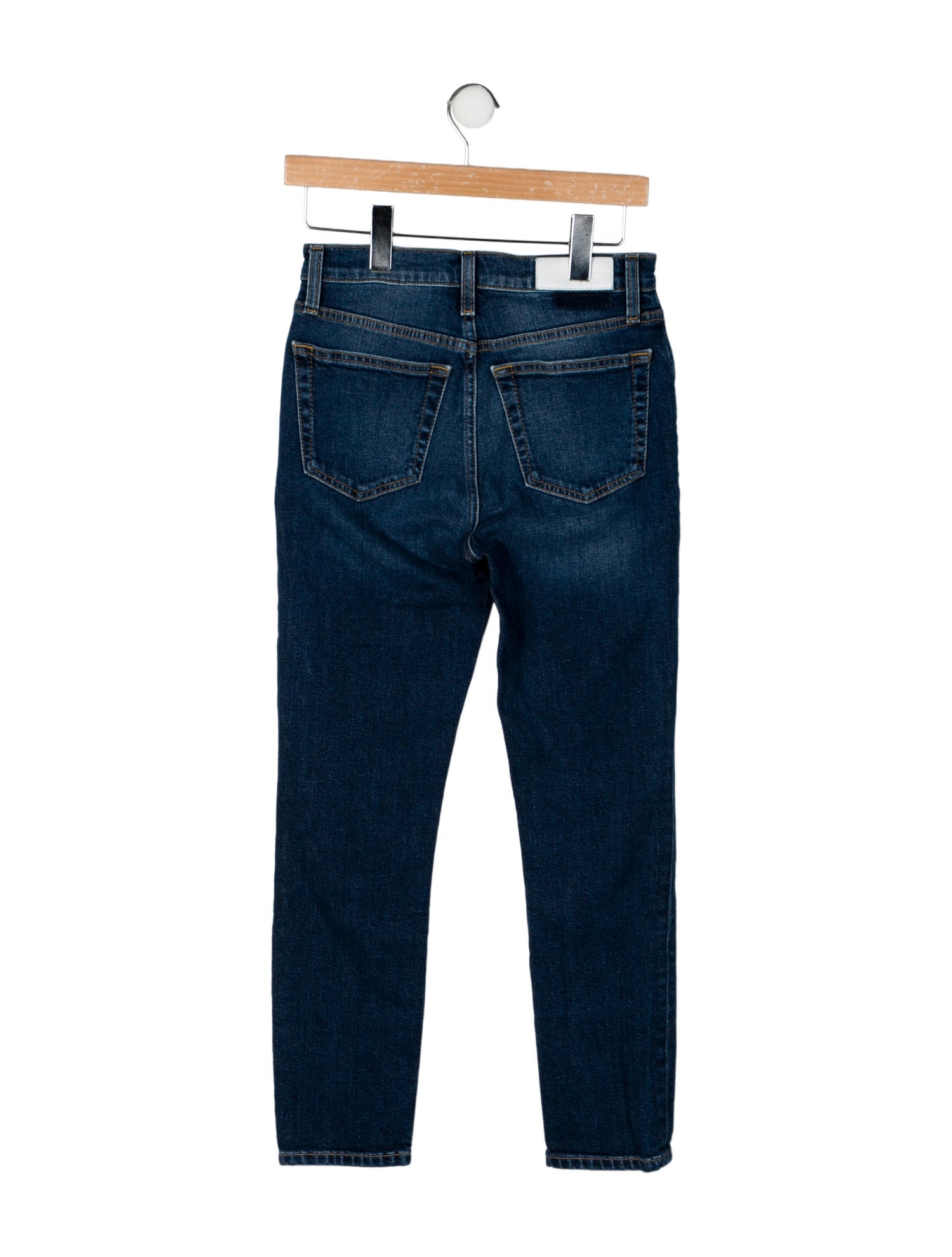 RE/DONE Mid-Rise Skinny Leg Jeans