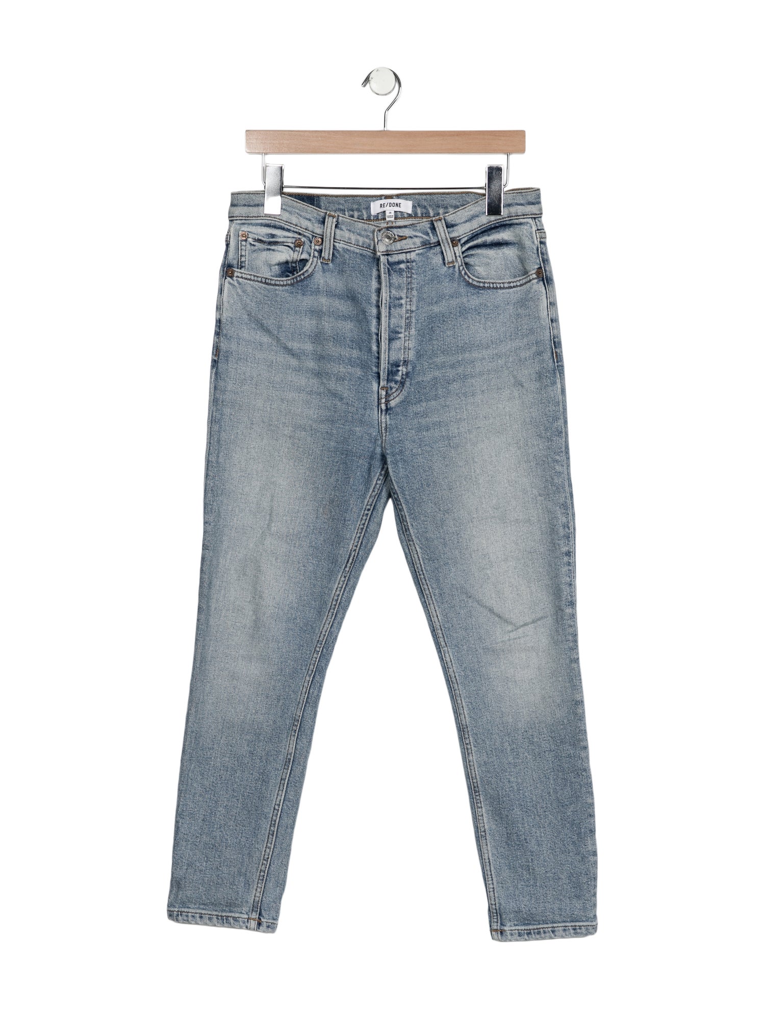 RE/DONE High-Rise Skinny Leg Jeans