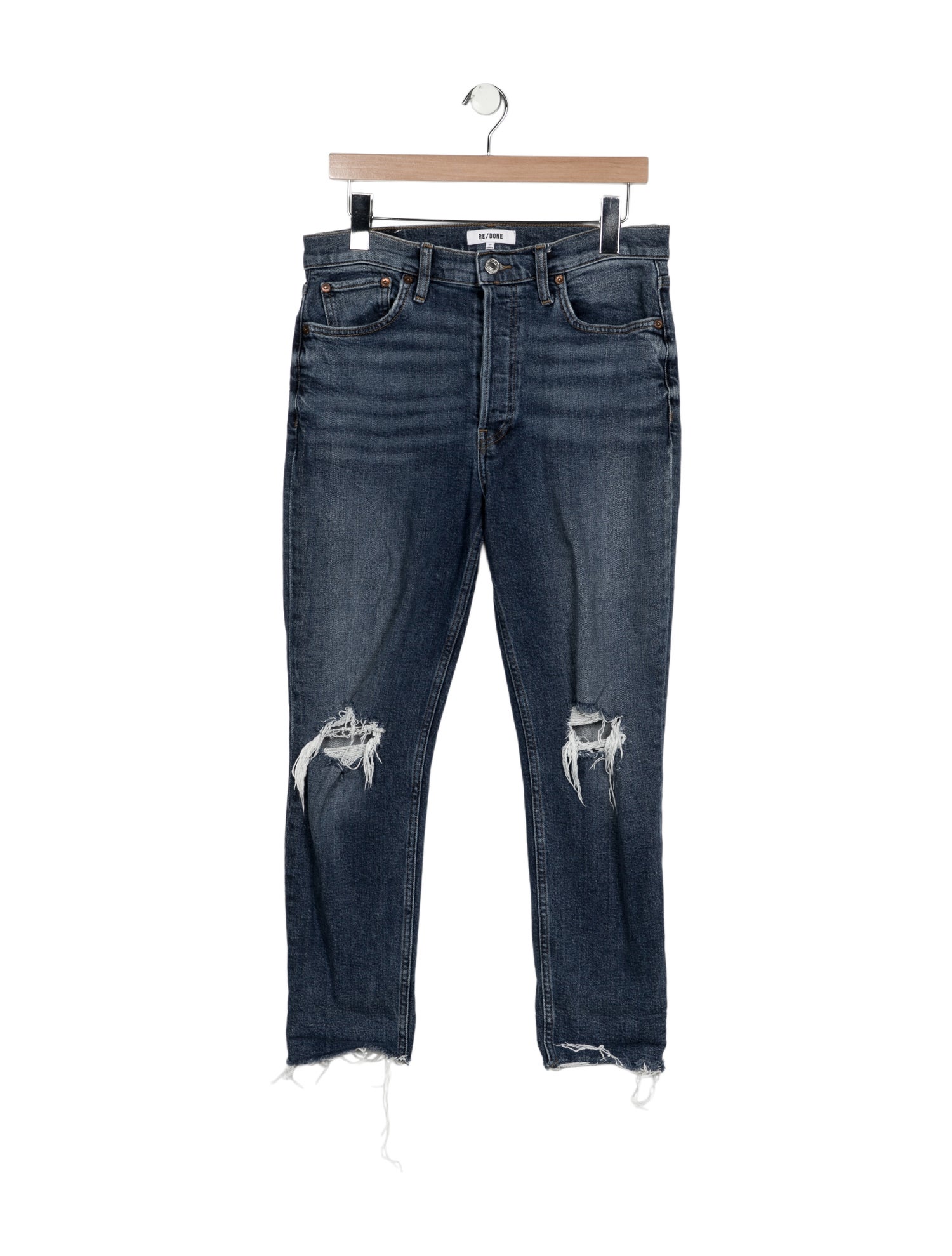 RE/DONE Mid-Rise Skinny Leg Jeans