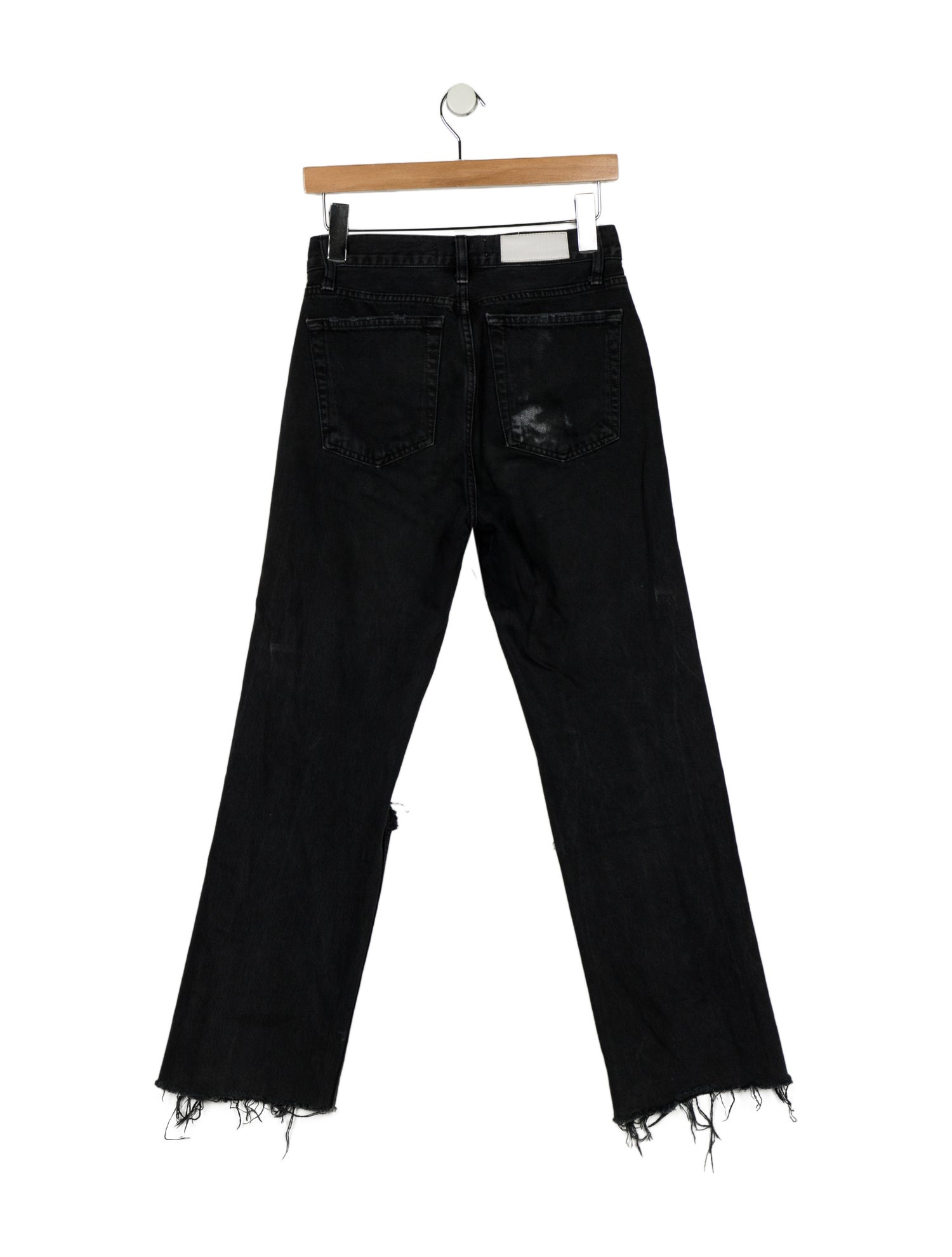 RE/DONE High-Rise Straight Leg Jeans