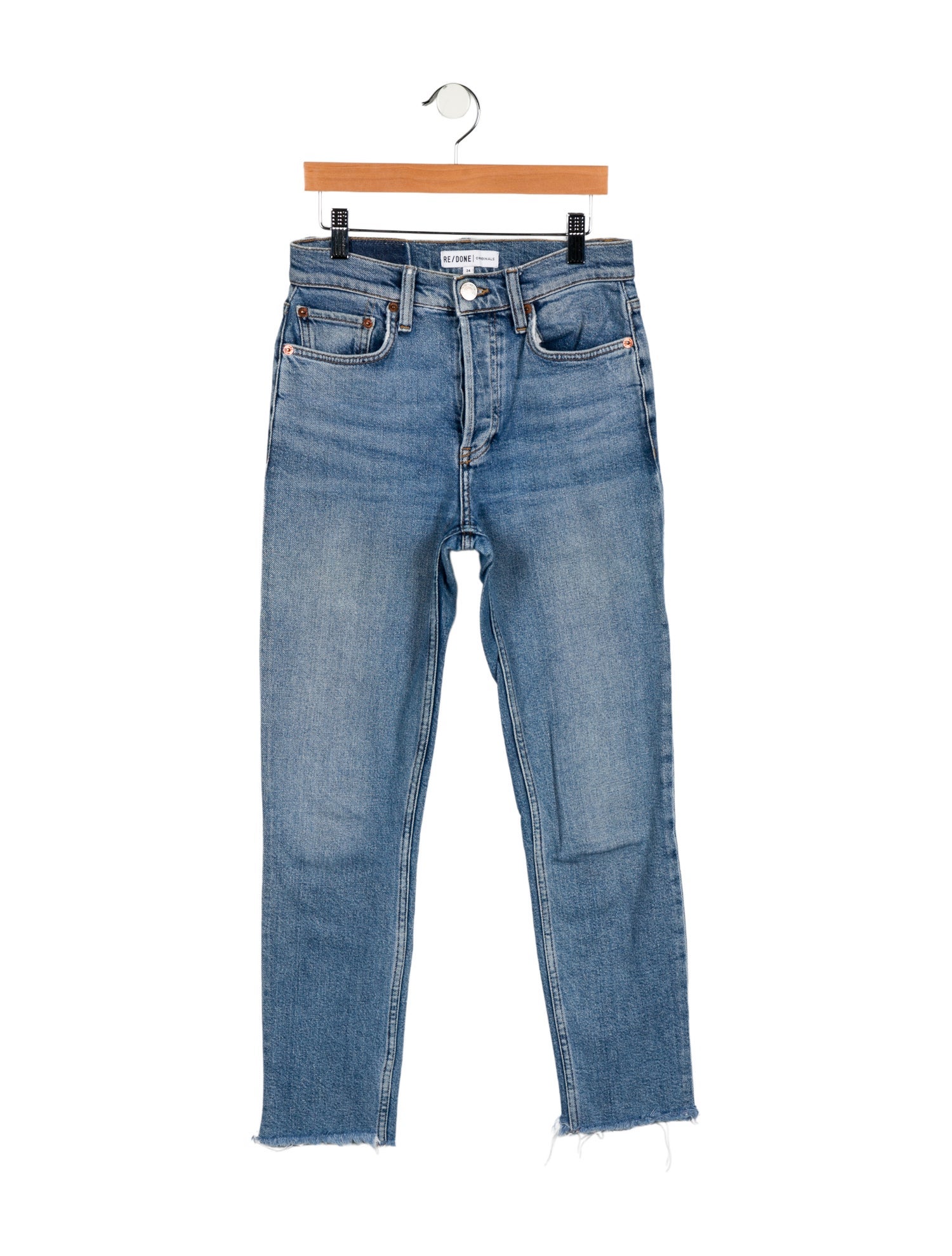 RE/DONE High-Rise Skinny Leg Jeans