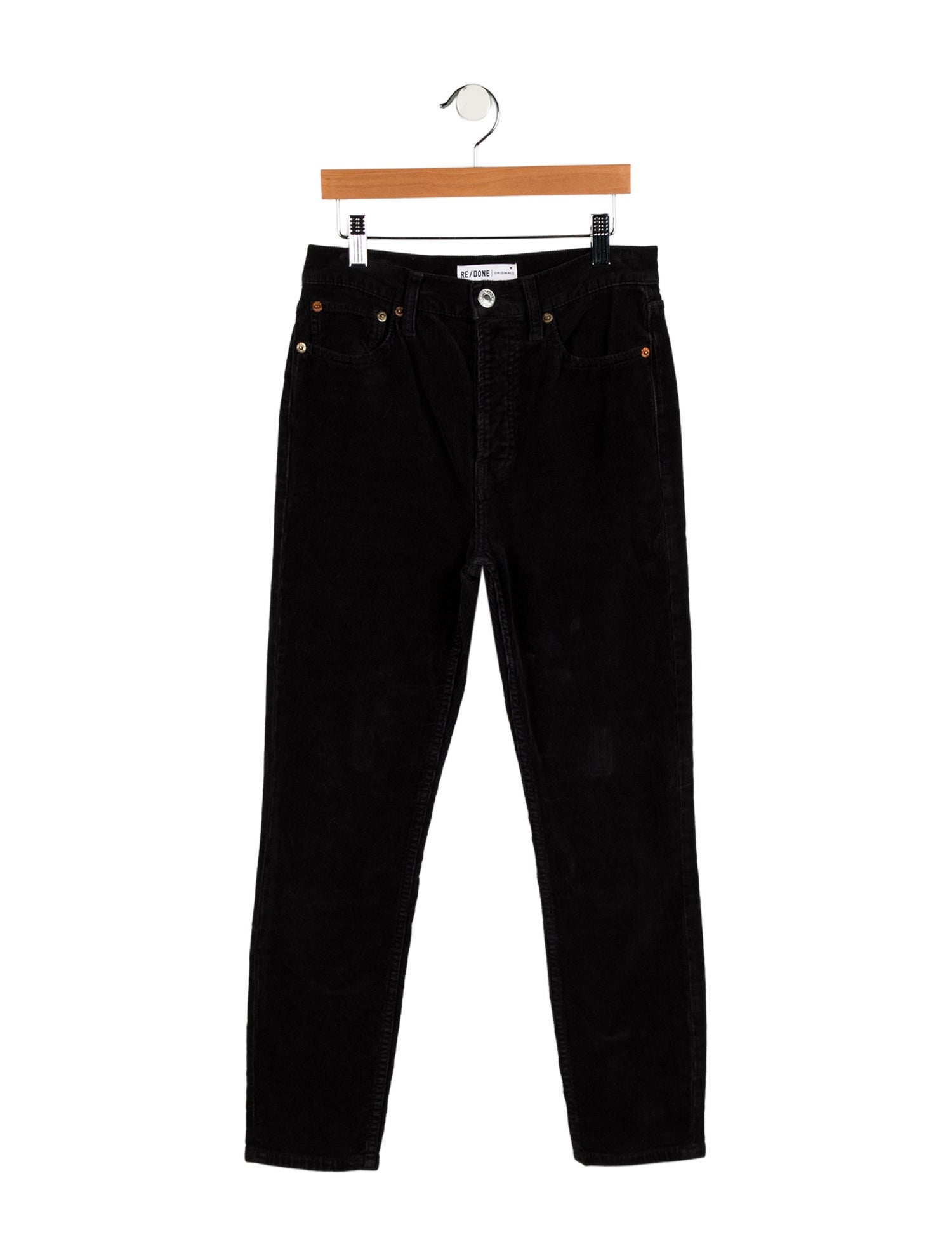 RE/DONE Mid-Rise Straight Leg Jeans