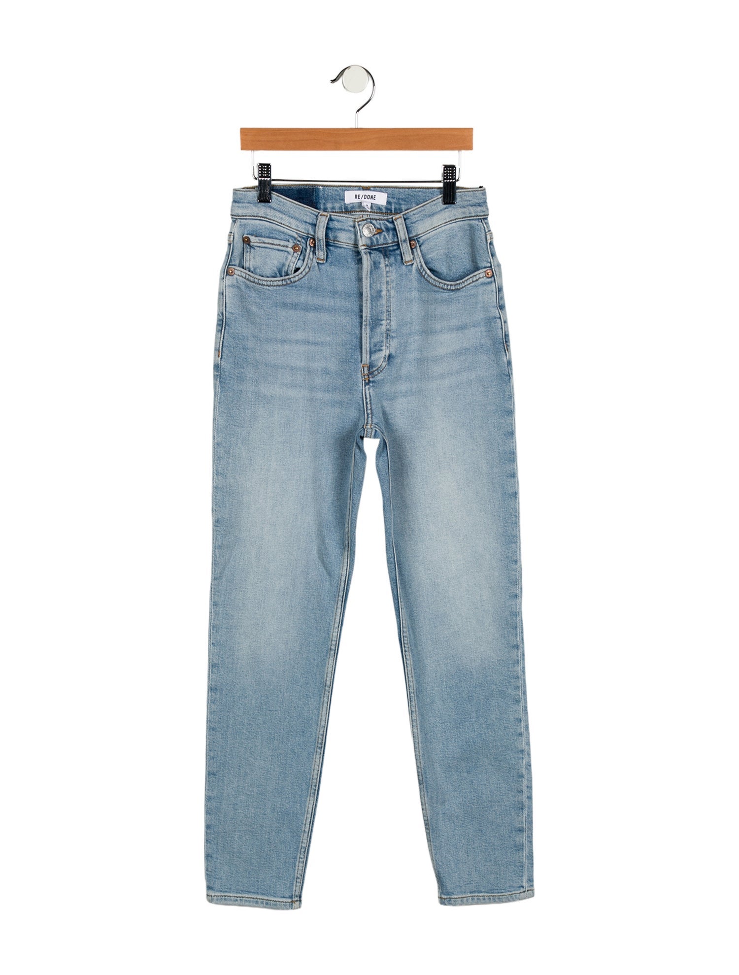 RE/DONE Mid-Rise Skinny Leg Jeans