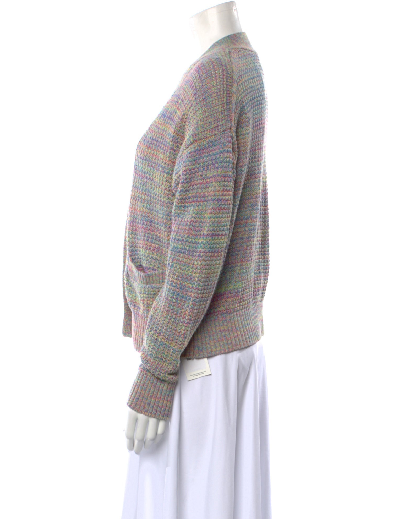 RE/DONE Printed V-Neck Sweater