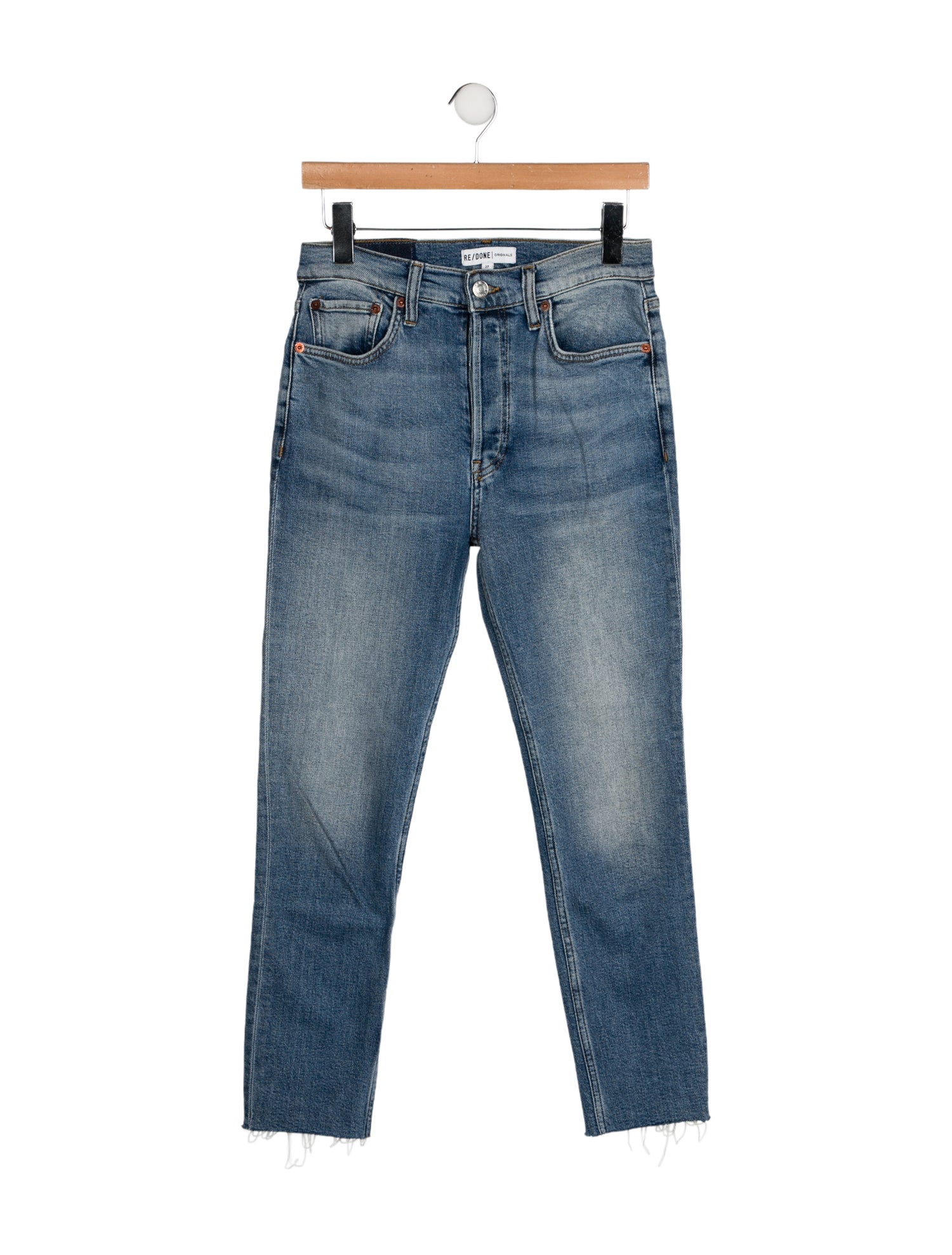 RE/DONE High-Rise Skinny Leg Jeans