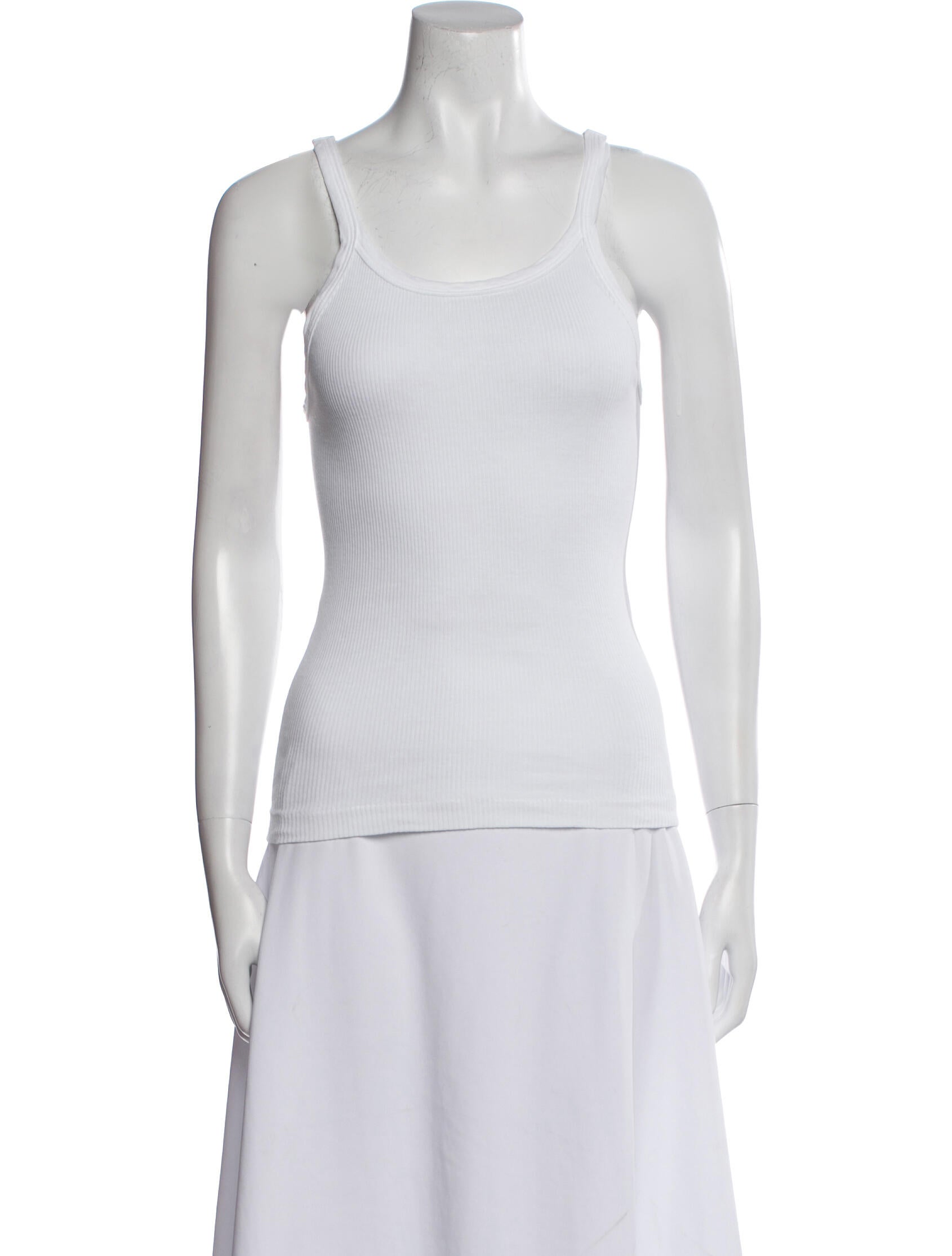 RE/DONE Scoop Neck Sleeveless Top