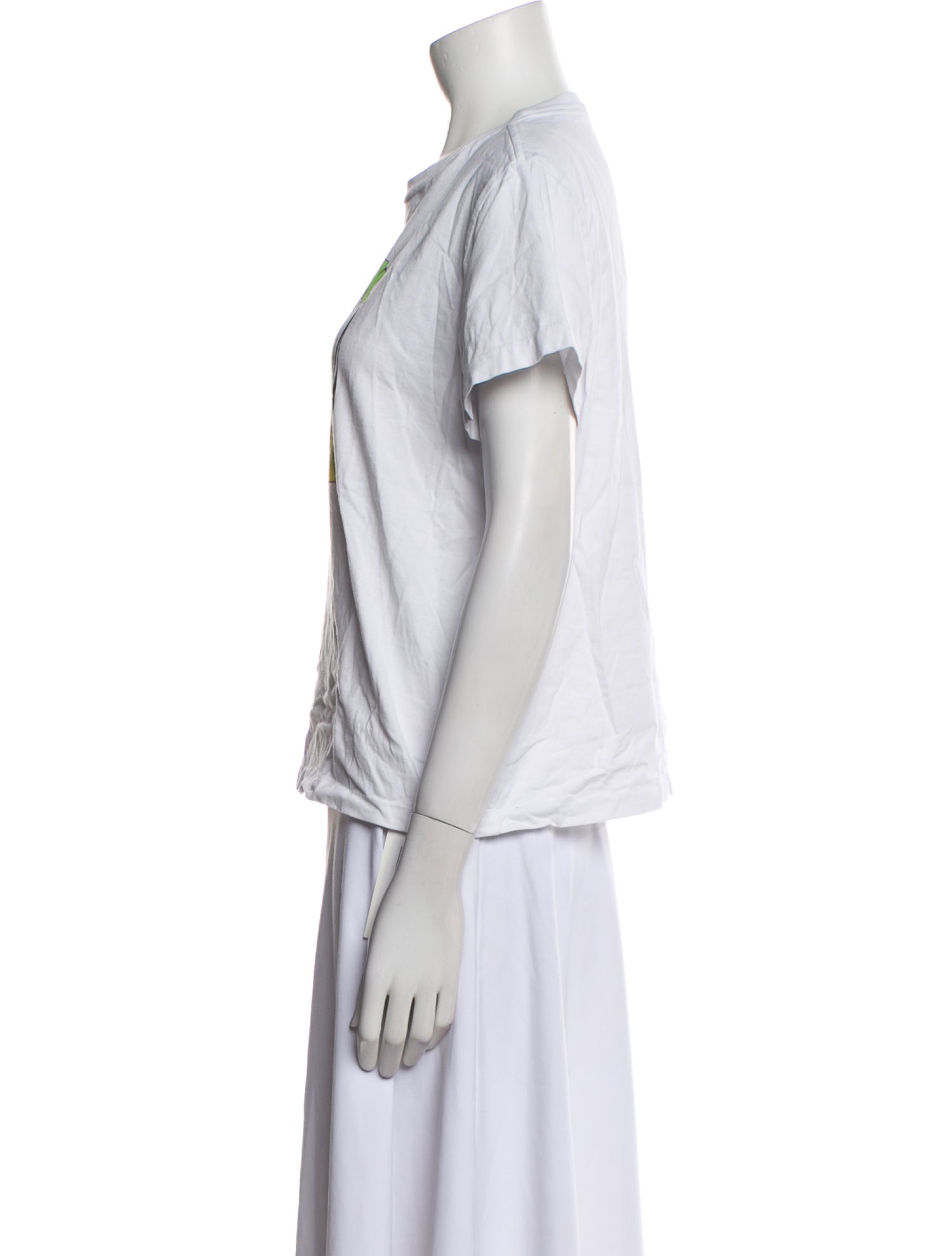 RE/DONE Graphic Print Crew Neck T-Shirt