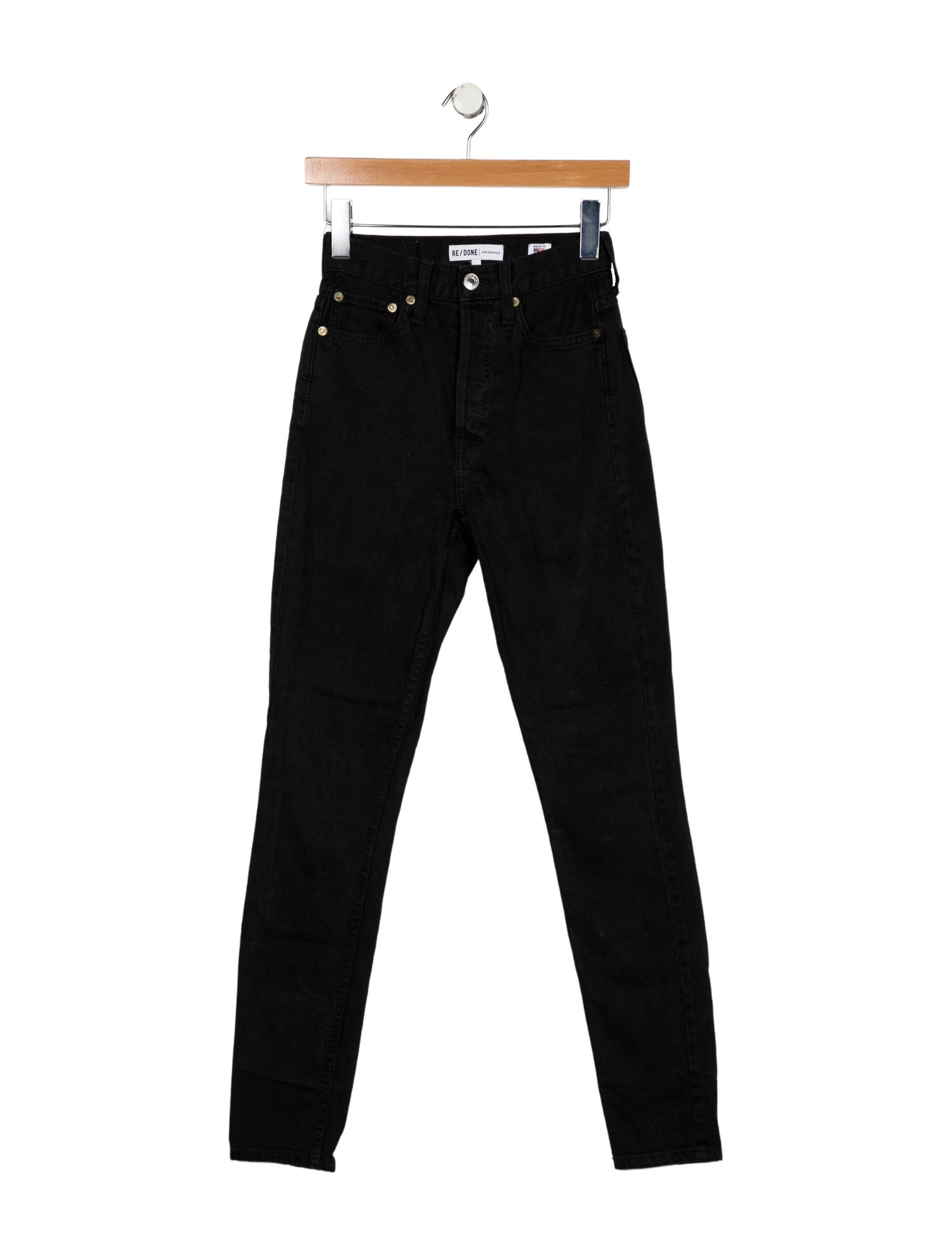 RE/DONE Mid-Rise Skinny Leg Jeans