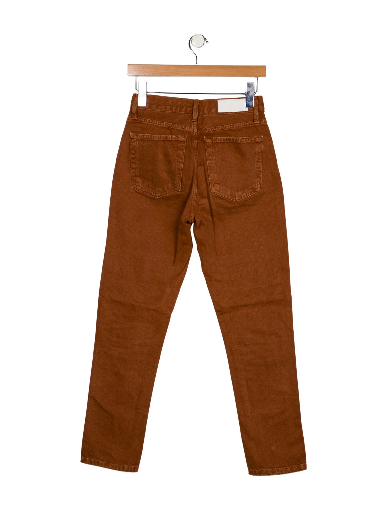 RE/DONE High-Rise Straight Leg Jeans