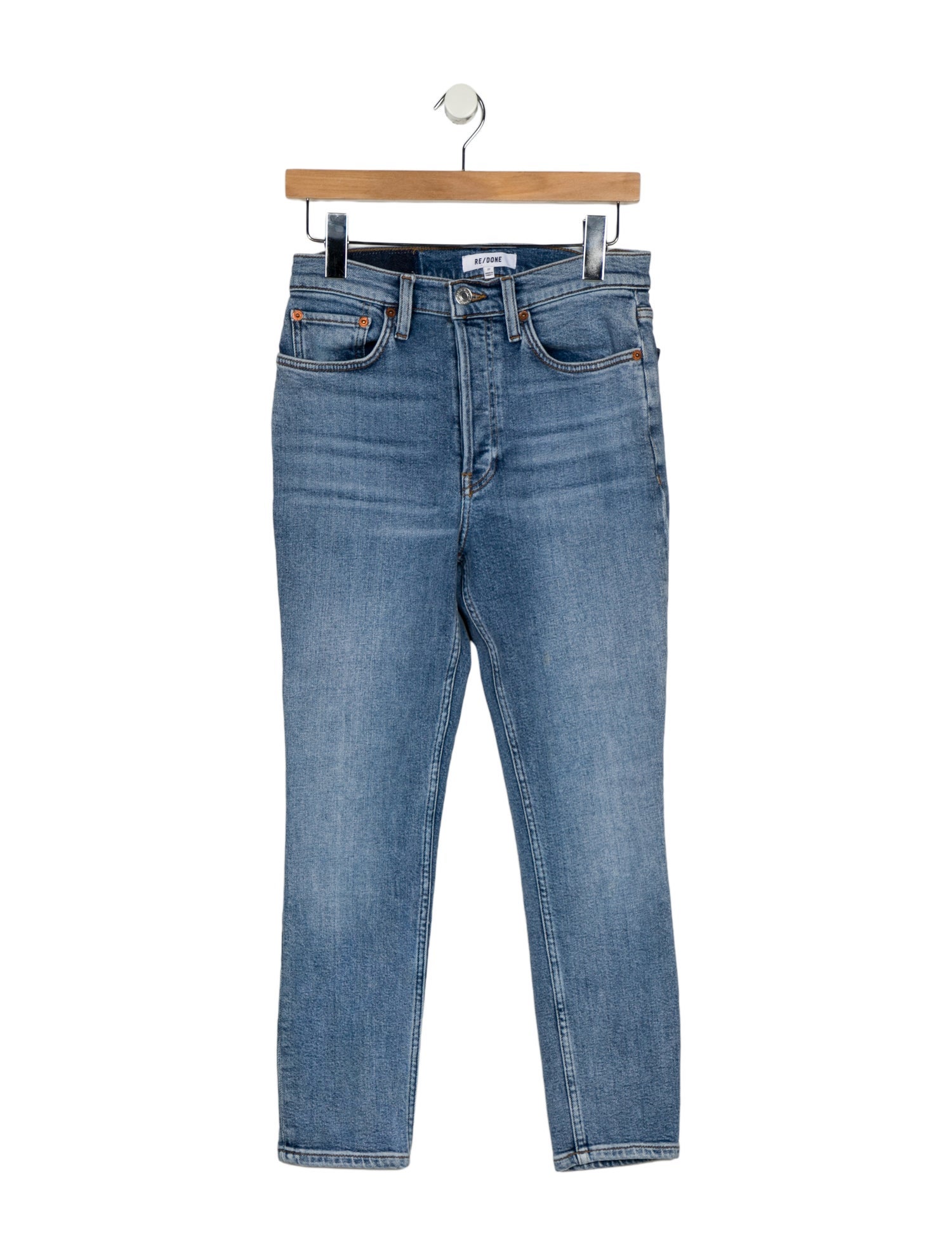RE/DONE High-Rise Skinny Leg Jeans